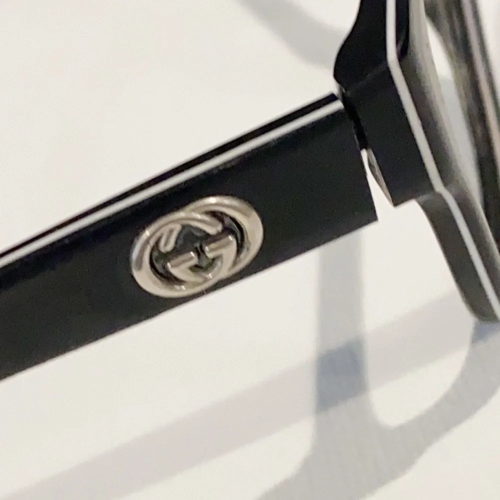 Authentic Gucci luxury designer signature prescription eyeglasses frames